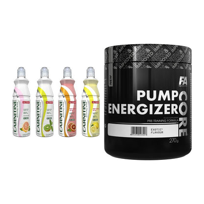 Cardio-Duo: Nutrend Activity + FA Nutrition Core Pump – alle enthaltenen Artikel