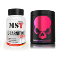 Cardio-Duo: MST L-Carnitine 1000 (90 + Genius Nutrition Warcry – alle enthaltenen Artikel