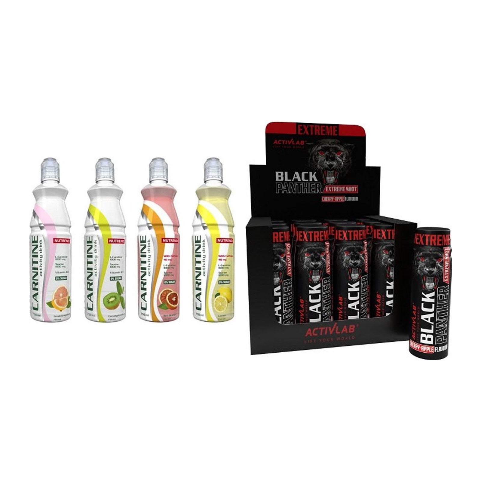 Cardio-Duo: Nutrend Activity + Activlab Black Panther – alle enthaltenen Artikel