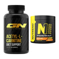 Cardio-Duo: GN Acetyl L-Carnitin + Nutrend N1 Preworkout 255g NEU – alle enthaltenen Artikel