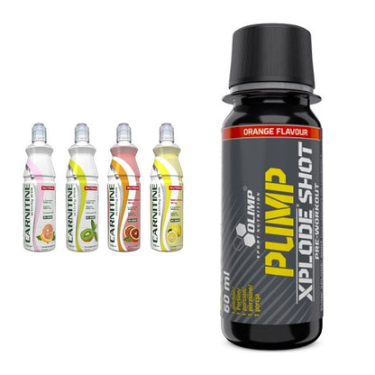 Cardio-Duo: Nutrend Activity + Olimp Pump Xplode Shot – alle enthaltenen Artikel