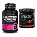 Cardio-Duo: BioTech L-Carnitine + Chrome + MST Hurricane Pump – alle enthaltenen Artikel