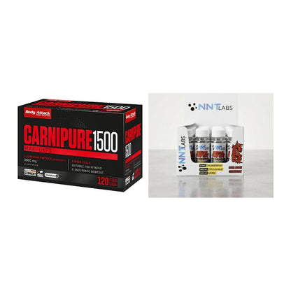Cardio-Duo: Body Attack Carnipure 1500 + NNT Extreme Pump Shot – alle enthaltenen Artikel