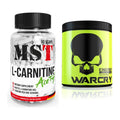Cardio-Duo: MST L-Carnitine Acetyle + Genius Nutrition Warcry Energy – alle enthaltenen Artikel