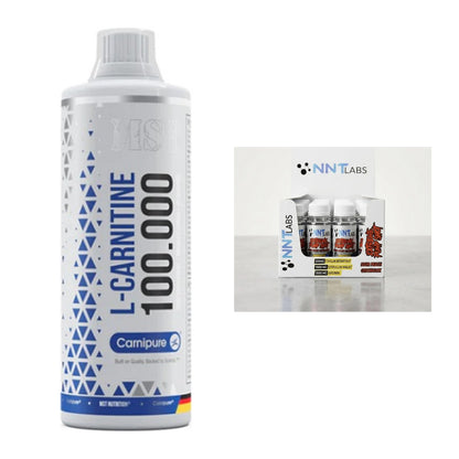 Cardio-Duo: MST L-Carnitine Carnipure 100 000 + NNT Extreme Pump Shot – alle enthaltenen Artikel
