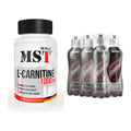 Cardio-Duo: MST L-Carnitine 1000 (90 + Weider Power Starter Energy – alle enthaltenen Artikel