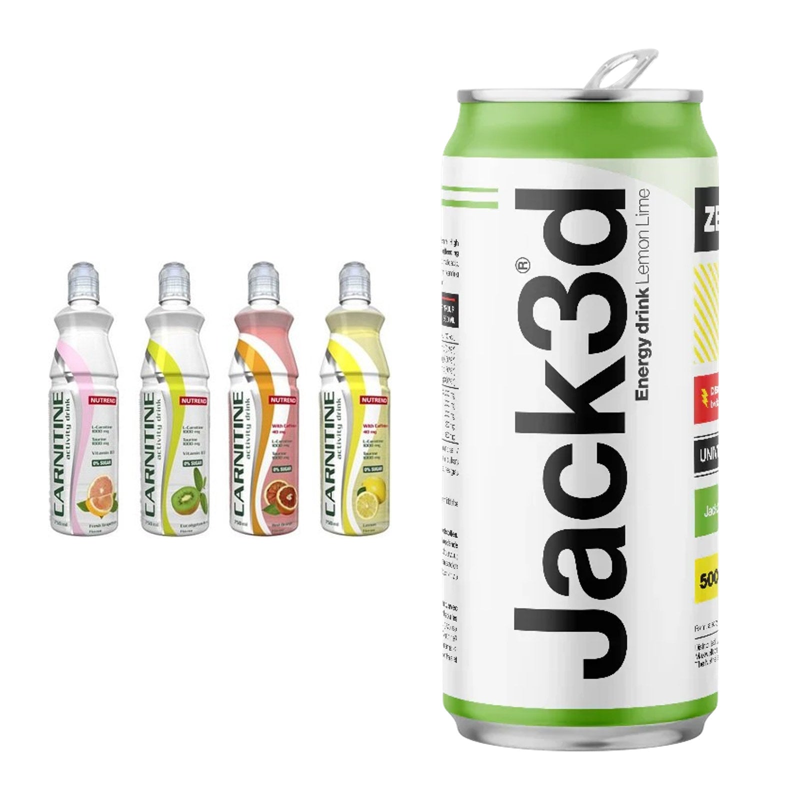 Cardio-Duo: Nutrend Activity + USP Labs Jack3d Energy – alle enthaltenen Artikel