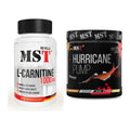 Cardio-Duo: MST L-Carnitine 1000 (90 Tabl.) + MST Hurricane Pump – alle enthaltenen Artikel