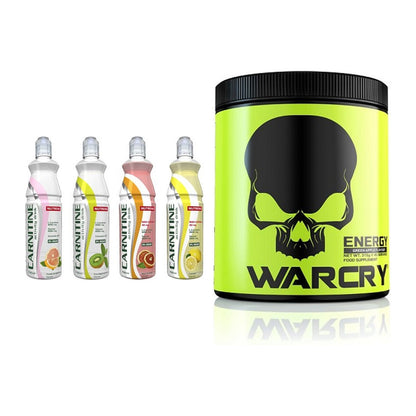 Cardio-Duo: Nutrend Activity + Genius Nutrition Warcry – alle enthaltenen Artikel