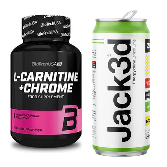 Cardio-Duo: BioTech L-Carnitine + USP Labs Jack3d Energy – alle enthaltenen Artikel