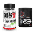 Cardio-Duo: MST L-Carnitine Acetyle + Peak EPIC Pump – alle enthaltenen Artikel