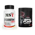 Cardio-Duo: MST L-Carnitine 1000 (90 Tabl.) + Peak EPIC Pump – alle enthaltenen Artikel