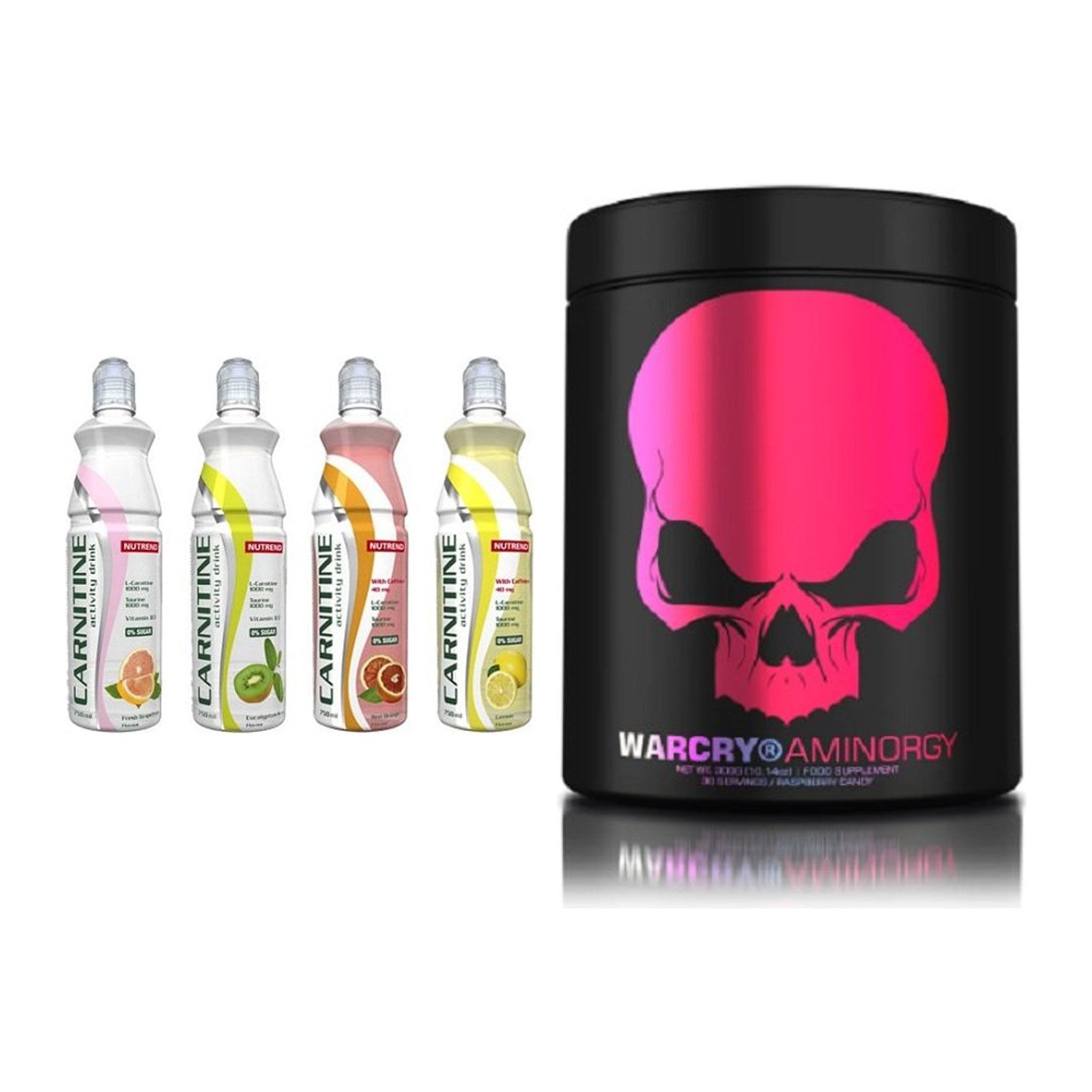 Cardio-Duo: Nutrend Activity + Genius Nutrition Warcry – alle enthaltenen Artikel