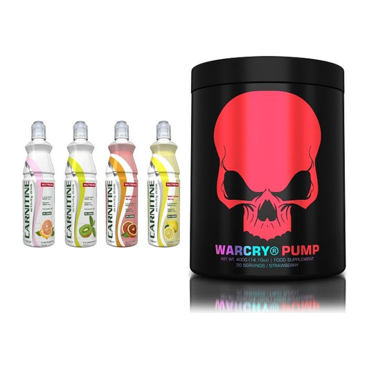 Cardio-Duo: Nutrend Activity + Genius Nutrition Warcry – alle enthaltenen Artikel