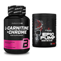 Cardio-Duo: BioTech L-Carnitine + Chrome + Peak EPIC Pump – alle enthaltenen Artikel
