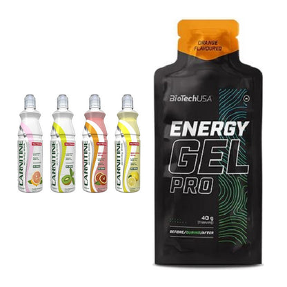 Cardio-Duo: Nutrend Activity + BioTech Energy Gel Pro – alle enthaltenen Artikel