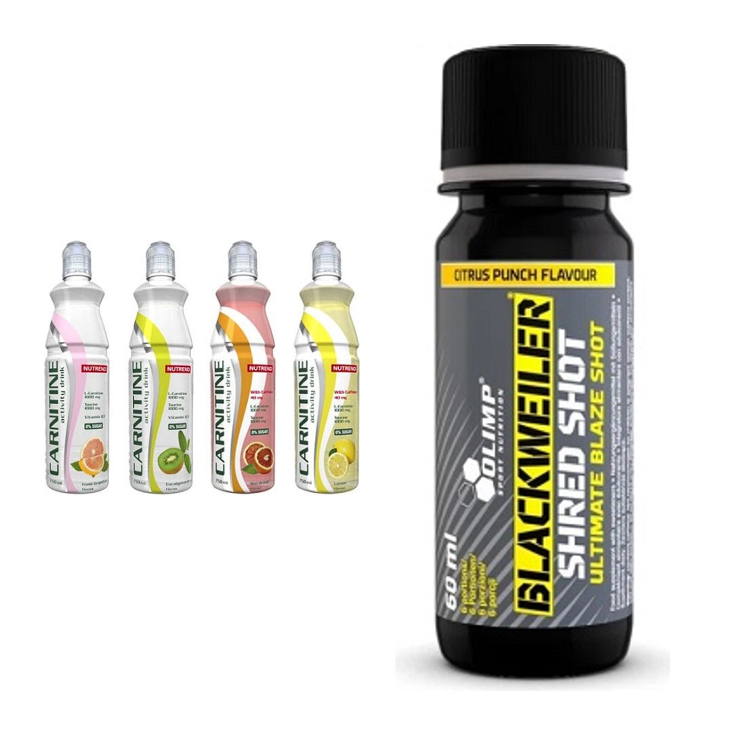 Cardio-Duo: Nutrend Activity + Olimp Blackweiler Shred – alle enthaltenen Artikel