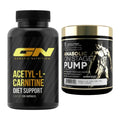 Cardio-Duo: GN Acetyl L-Carnitin + Kevin Levrone Anabolic On Stage – alle enthaltenen Artikel