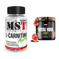 Cardio-Duo: MST L-Carnitine Acetyle + Redcon1 Total War PUMP – alle enthaltenen Artikel