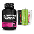 Cardio-Duo: BioTech L-Carnitine + XXL Nutrition Energize! – alle enthaltenen Artikel