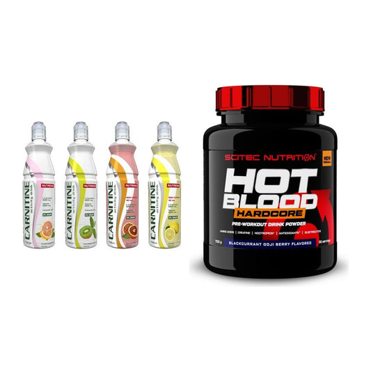 Cardio-Duo: Nutrend Activity + Scitec Hot Blood Hardcore – alle enthaltenen Artikel