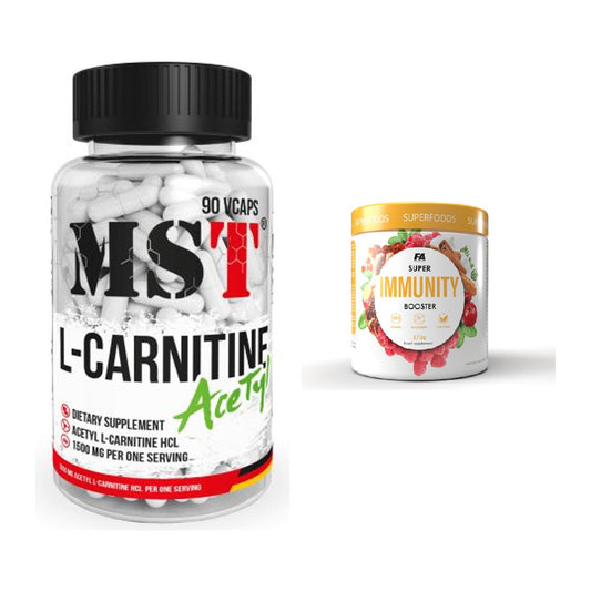 Cardio-Duo: MST L-Carnitine Acetyle + FA Nutrition Wellnes Line Super – alle enthaltenen Artikel
