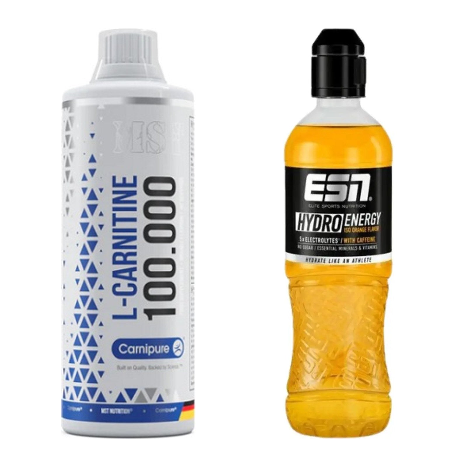 Cardio-Duo: MST L-Carnitine Carnipure + ESN HydroEnergy – alle enthaltenen Artikel