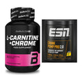 Cardio-Duo: BioTech L-Carnitine + Chrome + ESN Crank Pump Pro 2.0 – alle enthaltenen Artikel