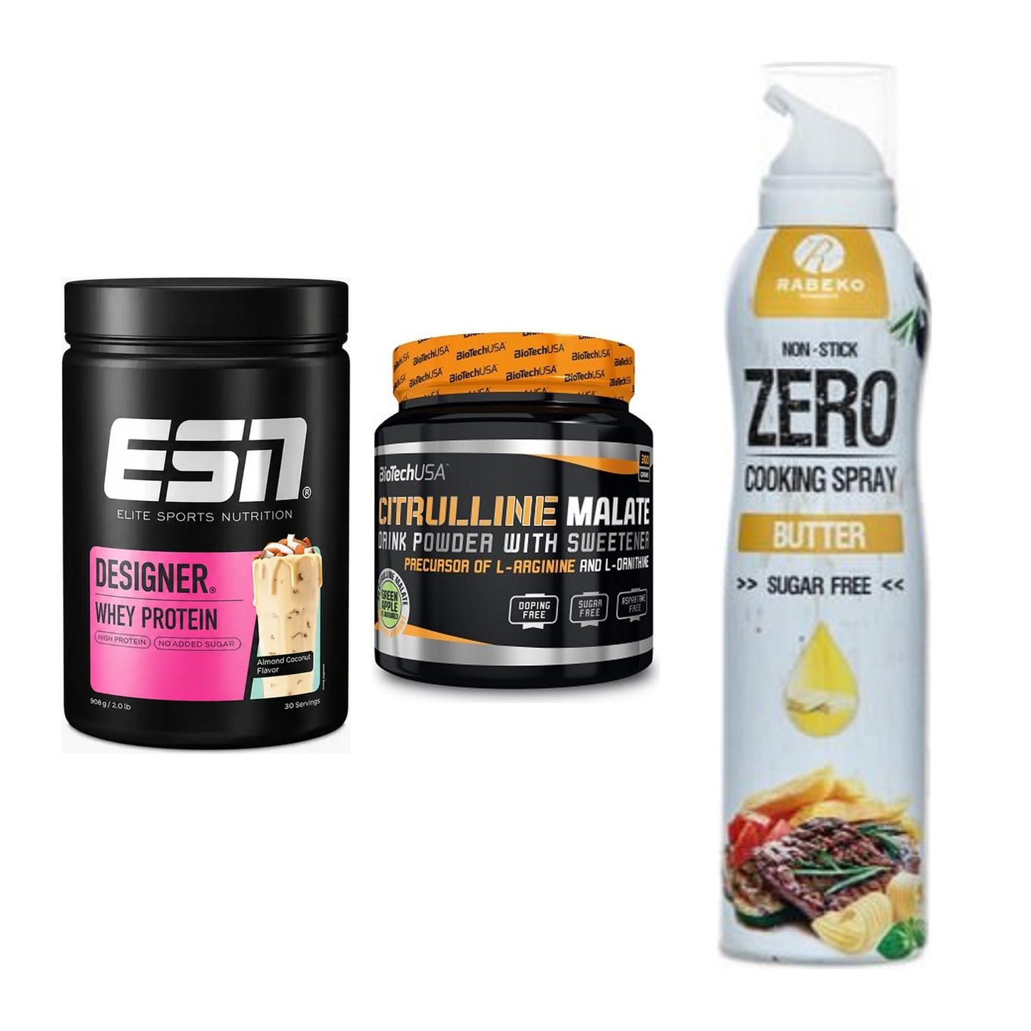 Definitionsphase-Set: ESN Designer + BioTech Citrul + Rabeko Zero – alle enthaltenen Artikel