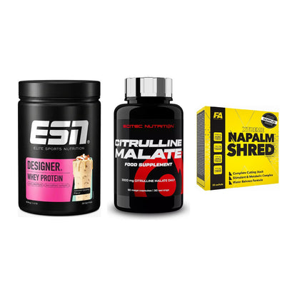 Definitionsphase-Set: ESN Designer + Scitec Citrull + FA Nutrition – alle enthaltenen Artikel