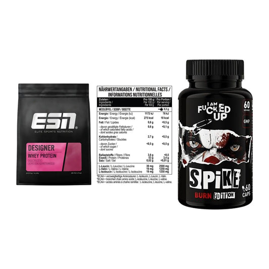 Definitionsphase-Set: ESN Designer + MST BCAA Zero + Swedish Supple – alle enthaltenen Artikel