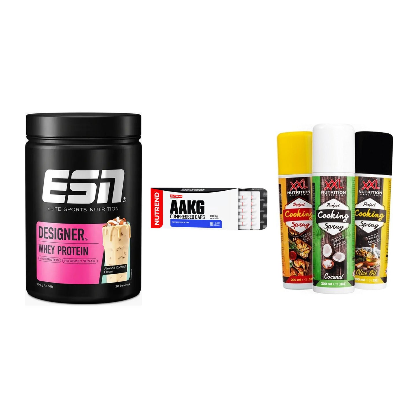 Definitionsphase-Set: ESN Designer + Nutrend AAKG + XXL Nutrition – alle enthaltenen Artikel