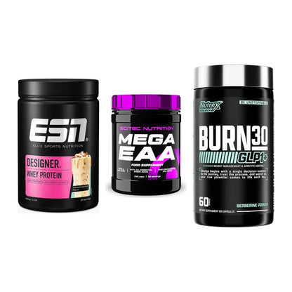 Definitionsphase-Set: ESN Designer + Scitec Mega + Nutrex Burn 30 – alle enthaltenen Artikel