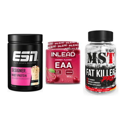 Definitionsphase-Set: ESN Designer Whey + INLEAD EAA + MST Fat Killer – alle enthaltenen Artikel