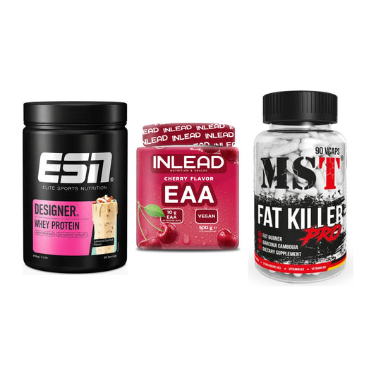 Definitionsphase-Set: ESN Designer Whey + INLEAD EAA + MST Fat Killer – alle enthaltenen Artikel
