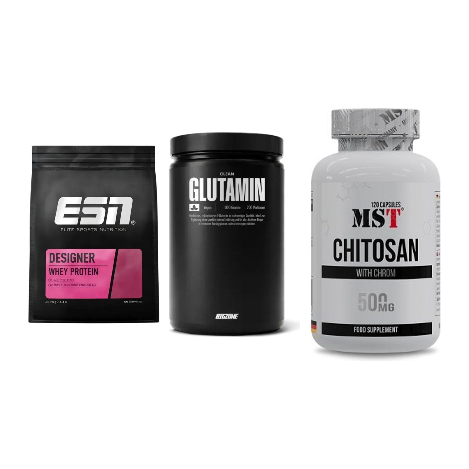 Definitionsphase-Set: ESN Designer + Big Zone + MST Chitosan – alle enthaltenen Artikel