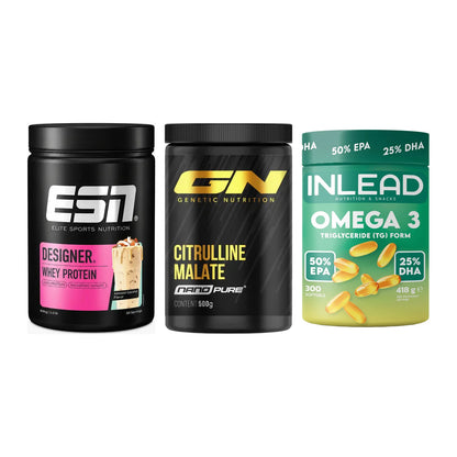 Definitionsphase-Set: ESN Designer + GN Citrulline + INLEAD Omega-3 – alle enthaltenen Artikel