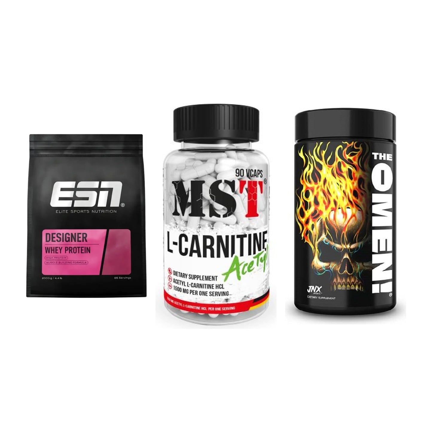 Definitionsphase-Set: ESN Designer + MST L-Carnitin + JNX Sports – alle enthaltenen Artikel