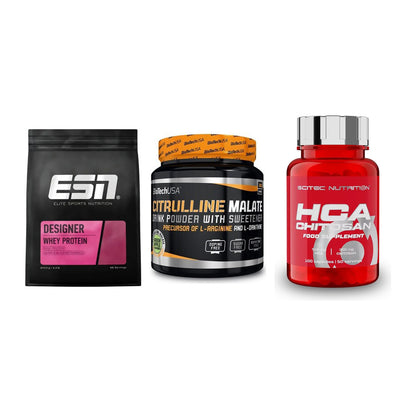 Definitionsphase-Set: ESN Designer + BioTech Citrul + Scitec HCA-Chi – alle enthaltenen Artikel
