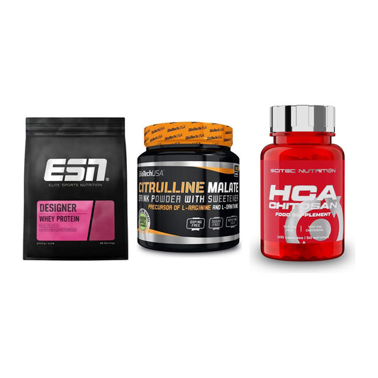 Definitionsphase-Set: ESN Designer + BioTech Citrul + Scitec HCA-Chi – alle enthaltenen Artikel