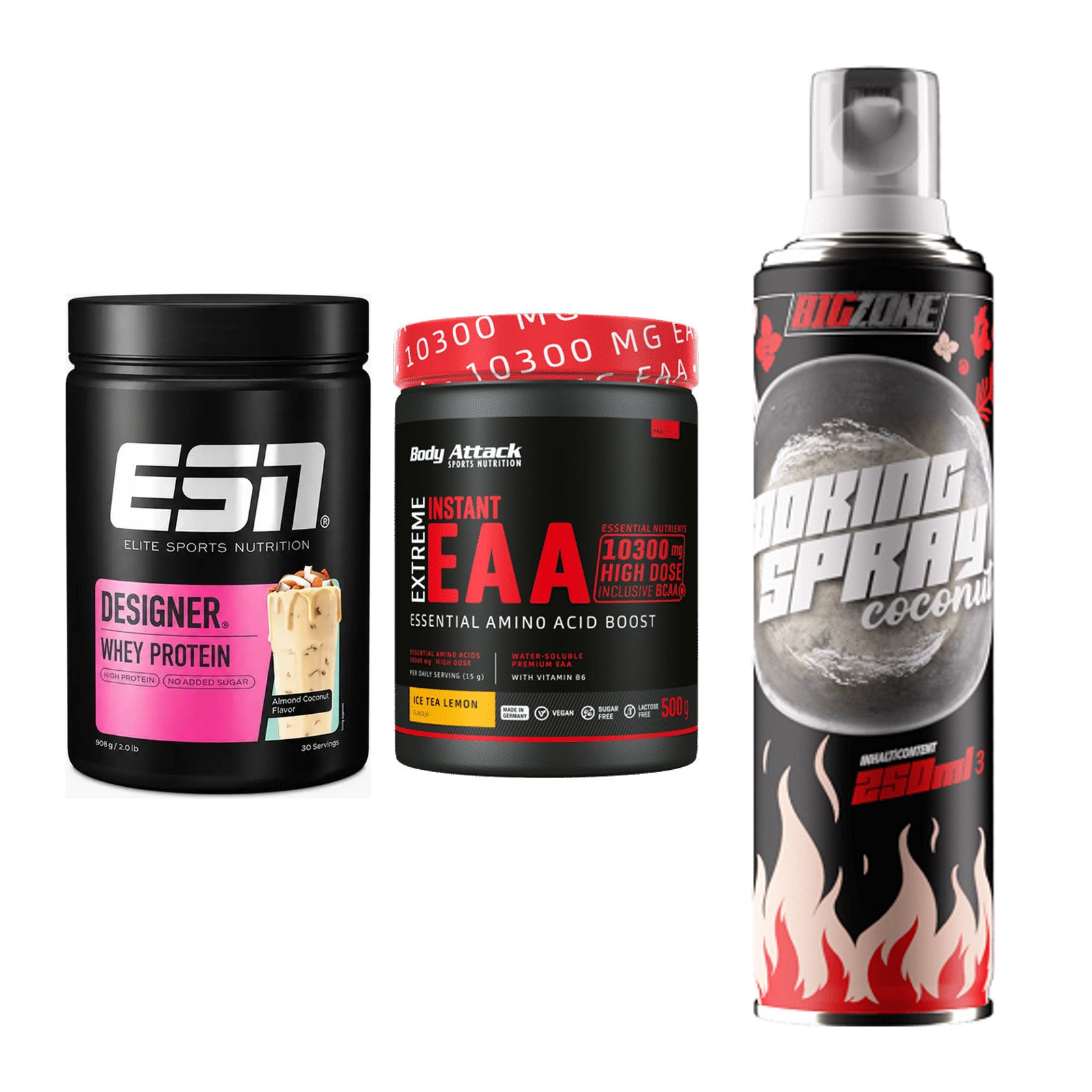 Definitionsphase-Set: ESN Designer + Body Attack + Big Zone – alle enthaltenen Artikel