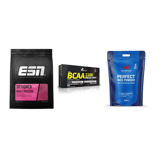 Definitionsphase-Set: ESN Designer + Olimp BCAA + XXL Nutrition – alle enthaltenen Artikel