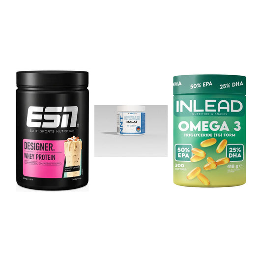 Definitionsphase-Set: ESN Designer + NNT Citrullin + INLEAD Omega-3 – alle enthaltenen Artikel