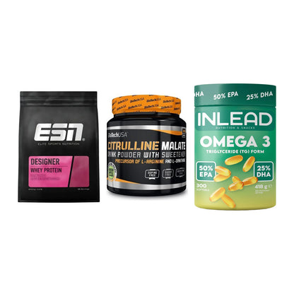 Definitionsphase-Set: ESN Designer + BioTech Citrul + INLEAD Omega-3 – alle enthaltenen Artikel
