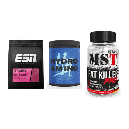 Definitionsphase-Set: ESN Designer + Nanosupps + MST Fat Killer – alle enthaltenen Artikel