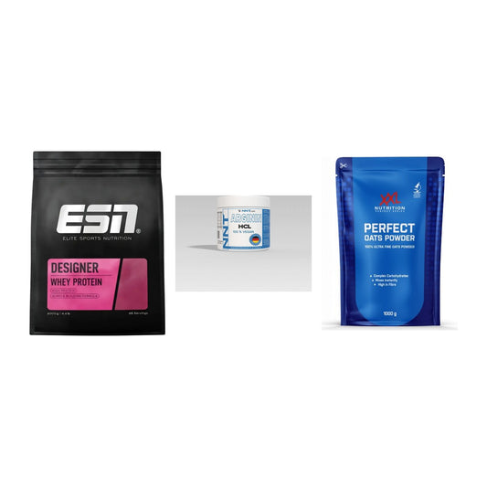 Definitionsphase-Set: ESN Designer + NNT Arginin + XXL Nutrition – alle enthaltenen Artikel