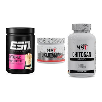 Definitionsphase-Set: ESN Designer + MST Glutamine + MST Chitosan – alle enthaltenen Artikel