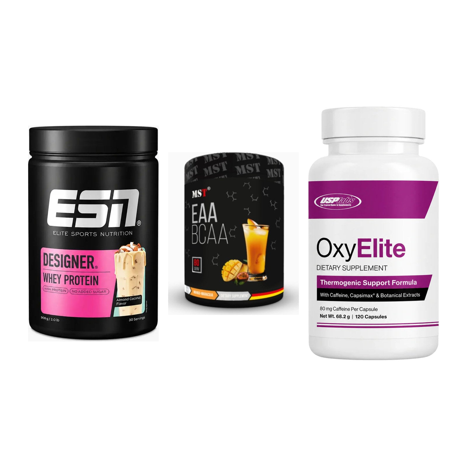 Definitionsphase-Set: ESN Designer + MST EAA & BCAA + USP Labs – alle enthaltenen Artikel