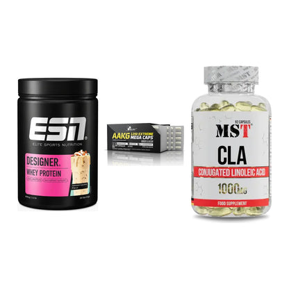 Definitionsphase-Set: ESN Designer + Olimp AAKG + MST CLA 1000mg – alle enthaltenen Artikel