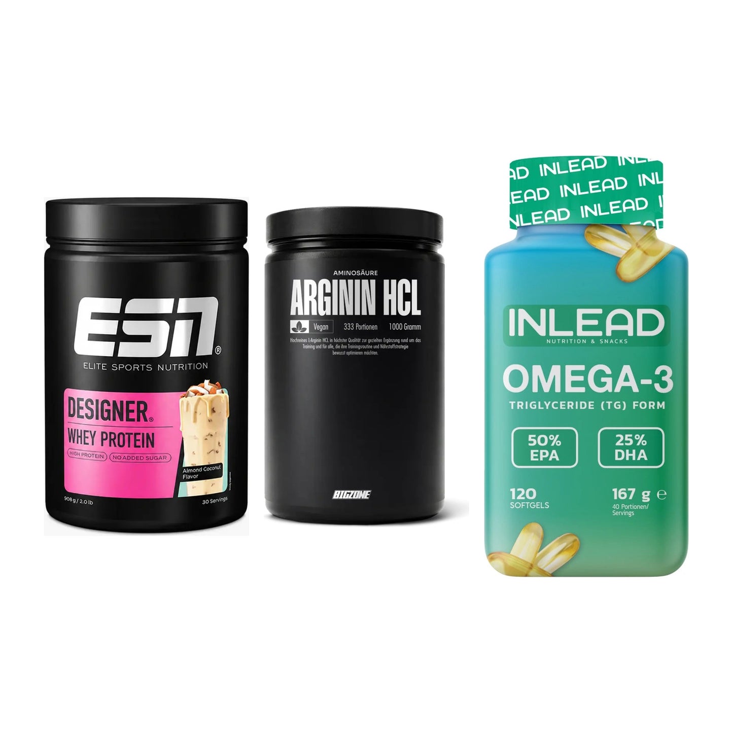 Definitionsphase-Set: ESN Designer + Big Zone + INLEAD Omega-3 – alle enthaltenen Artikel